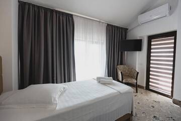 Фото номера Двухместный номер «Комфорт» с 1 кроватью Отель Hotel Cristian г. Afumaţi 20